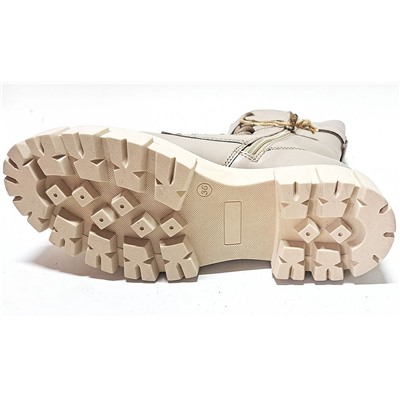 М 4-1777 беж Сапоги зима для девочек (36-37)/4