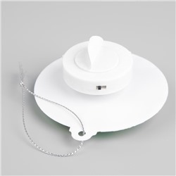 Световая подвеска «Дед Мороз» 7.5 см, батарейки LR44×3 (в комплекте), свечение мульти