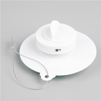 Световая подвеска «Дед Мороз» 7.5 см, батарейки LR44×3 (в комплекте), свечение мульти