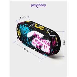 Пенал текстильный для девочек