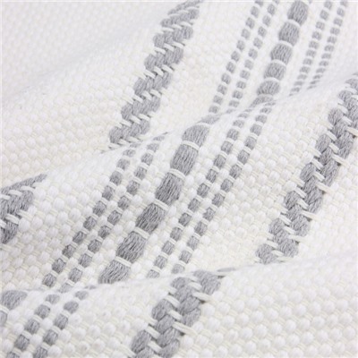 Наволочка декоративная с вышивкой SL Home, 45×45 см, хлопок 100%, серая