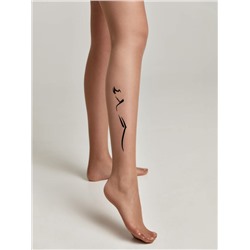 Колготки женские CONTE Колготки с тату-рисунком FEMME