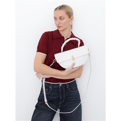 Сумка 1148M white Polina&Eiterou