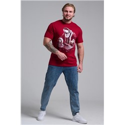 8581 футболка унисекс (Бордо_диско дедм)