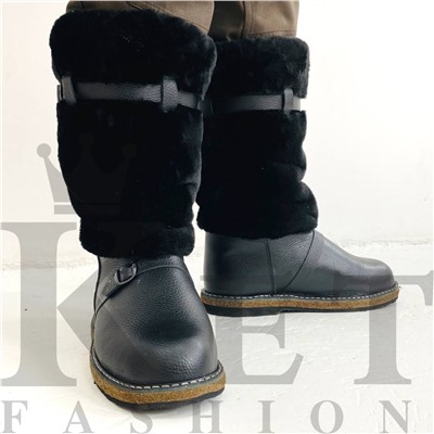 Мужские унты, высокие, войлочная подошва