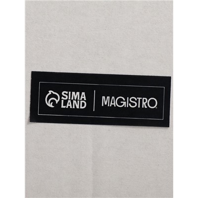 Набор кружек с двойными стенками Magistro Doppio vetro, 350 мл, 2 шт., 13×11 см, стекло, прозрачный
