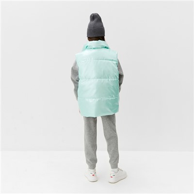 Жилет детский MINAKU, зелёный, рост 122 см