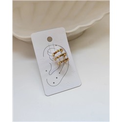 Серьги - кафф