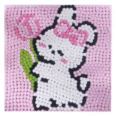 Набор творческая мастерская "Милый зайчик" 30*30 см.