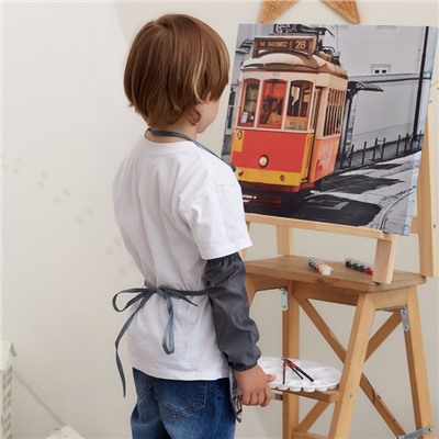 Фартук с нарукавниками детский Этель «Весёлый алфавит», 49×39 см