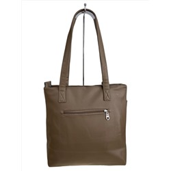 Женская сумка из искусственной кожи, цвет хаки