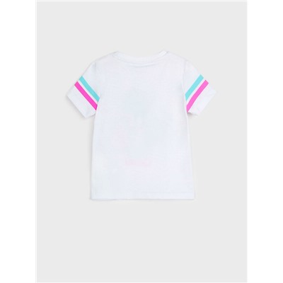 Фуфайка трикотажная для девочек (футболка)