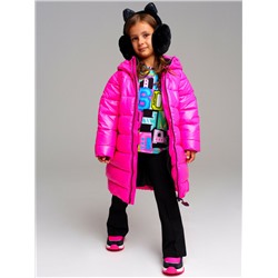 Пальто текстильное с полиуретановым покрытием для девочек