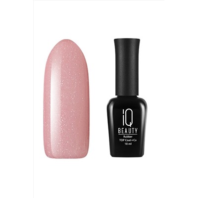 IQ Beauty Камуфлирующее базовое покрытие с шиммером, каучуковое с кальцием, сахарная карамель, 10 мл KRISTALLER, 1130611