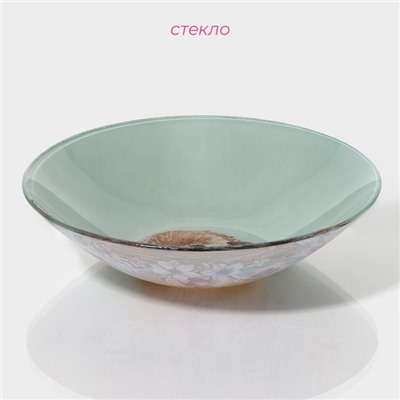 Салатник Доляна «Кролик», 1 л, 22×5 см, стекло