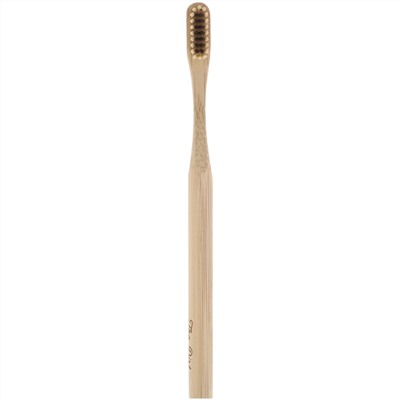 The Dirt, Bamboo Toothbrush with Charcoal Bristles, 1 Toothbrush