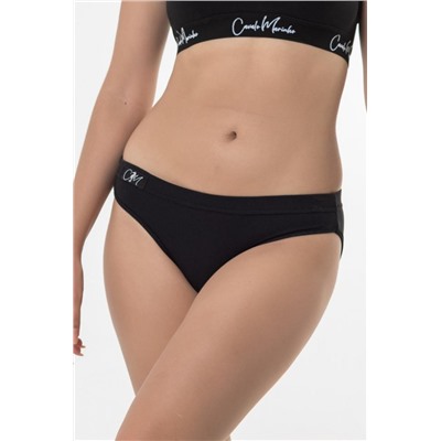 Трусы слипы женские закрытая резинка СЖЗ (Черный)