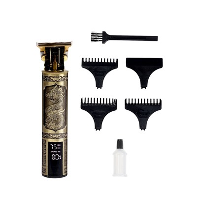 Машинка для стрижки LTRI-29,  600 мАч, 3 насадки, дисплей, USB