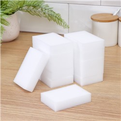 Губки меламиновые для удаления пятен Доляна, 12 шт., 9×6×2 см