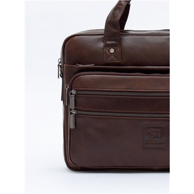Портфель 711XL brown Fuzhiniao