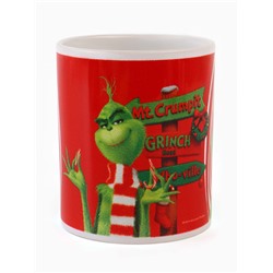 Кружка новогодняя сублимация 320 мл, Гринч