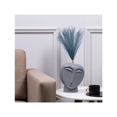 Ветка светодиодная лазурная, 56 см, 15 LED, батарейки ААх2 (не в комплекте), свечение теплое белое