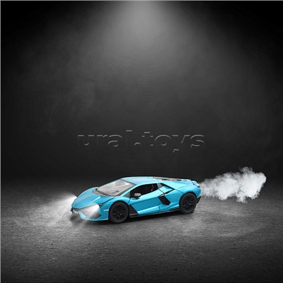 Машина "Супер гонка" (свет, звук, дым) в коробке