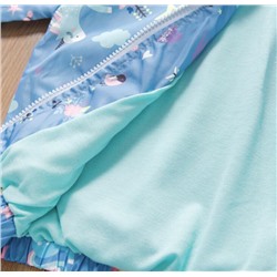 Ветровка для девочки KU98