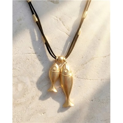 Кулон на шнурке Рыбки