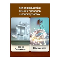 61109 Гирлянда нить роса НАТАЛИ, 1205504