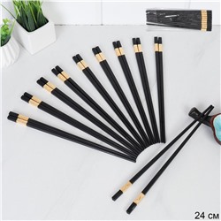 Палочки для суши 20 шт 24 см / C0GM9 /уп 100/пластик/ОРР