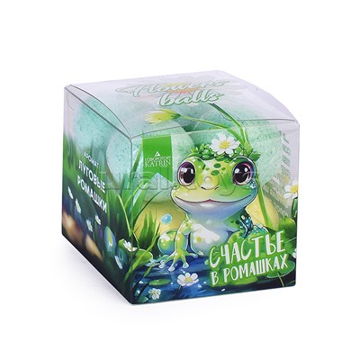 Набор шипучей соли для ванн 160г Flowers balls "Счастье в ромашках" ВС 25