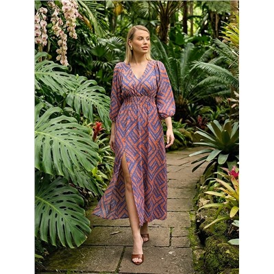 Платье Неповторимая (оранжевое) П15500-34М