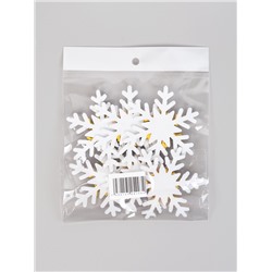 Новогодний декор «Снежинки», набор 6 шт.