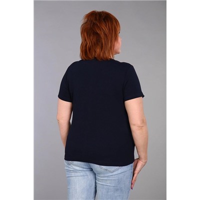 Футболка "Дубль" (Синий)