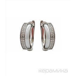 Серьги с керамикой