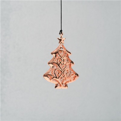 Музыка ветра «Ёлочки», металл, 5 трубок, 6 елей 67 см