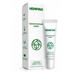 Крем для кожи вокруг глаз Hempina 15мл ЭКОПРОДУКТЫ, 1179977
