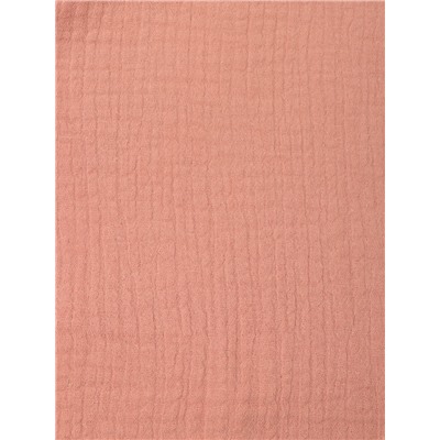Пелёнка муслиновая Крошка Я «Peach», 135×100 см, двухслойная, 100 % хлопок