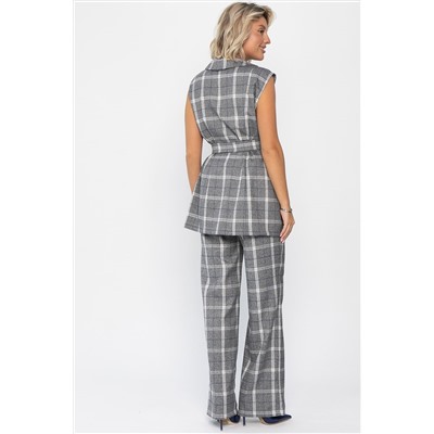 Костюм брючный Амстердам (светло-серый) К14290-12М