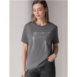 VILATTE Футболка D49.124