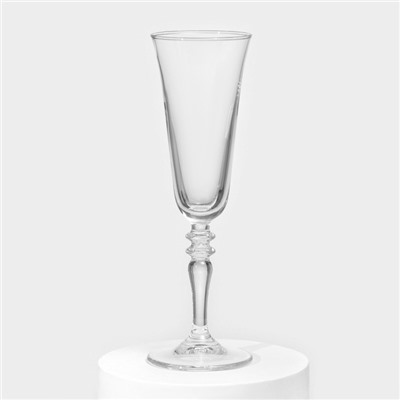 Бокалы для шампанского Paşabahçe Vintage, 190 мл, набор 6 шт., стекло, прозрачные