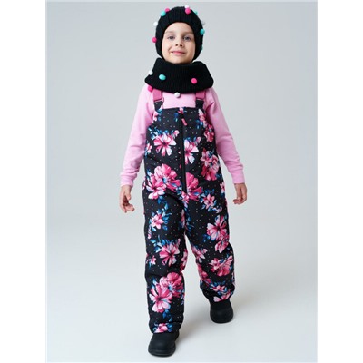 Комплект трикотажный для девочек: шапка, снуд