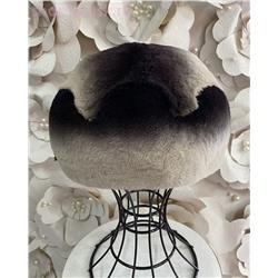 Волна бантик-бисер кролик Берет женский (56-58)