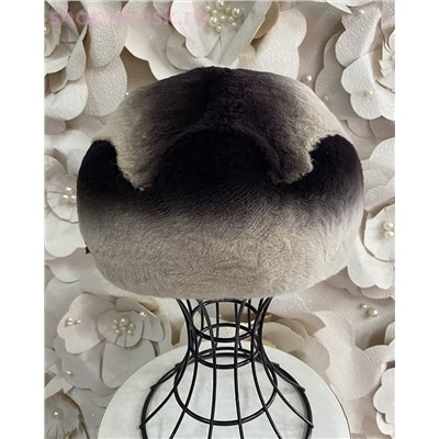 Волна бантик-бисер кролик Берет женский (56-58)