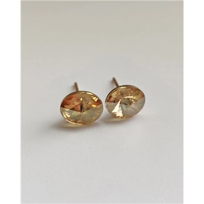 Серьги с кристаллами Swarovski