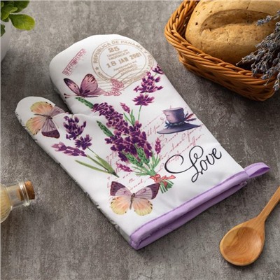 Варежка «Доляна» Love, 26×16 см, 100% п/э