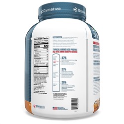 Dymatize Nutrition, ISO100, гидролизованный 100% изолят сывороточного протеина, булочка с корицей, 2,3 кг (5 фунтов)