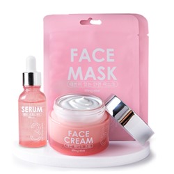 Набор уходовой косметики Beauty Box Placenta 4 в 1