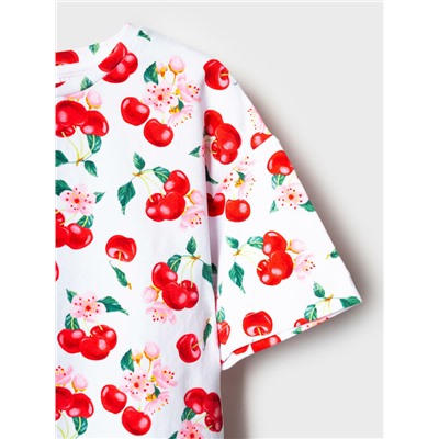 Комплект трикотажный для девочек: брюки (легинсы укороченные), фуфайка (футболка)